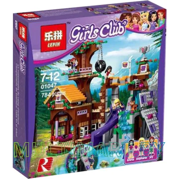 Конструктор Lepin 01047 Спортивный лагерь. Дом на дереве. (784 детали)